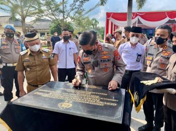 Berikan Pelayanan Prima, Kapolda Resmikan Gedung Pelayanan Satu Atap di Polres Lampung Timur